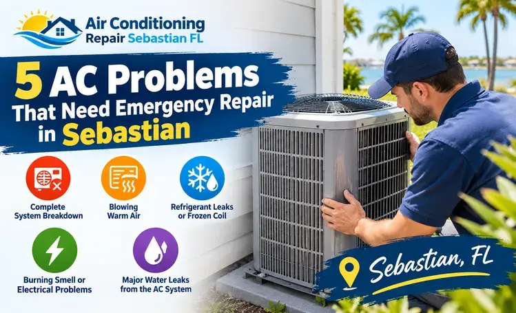 5 AC Problems That Need Emergency Repair in Sebastian