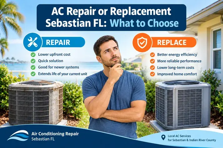 AC Repair or Replacement Sebastian FL